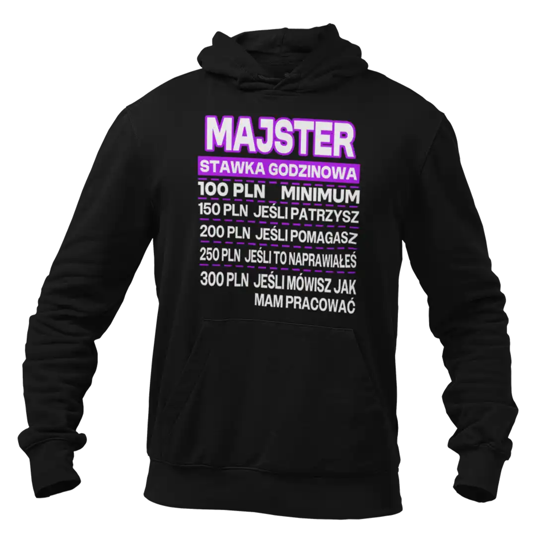 Bluza majster stawka godzinowa