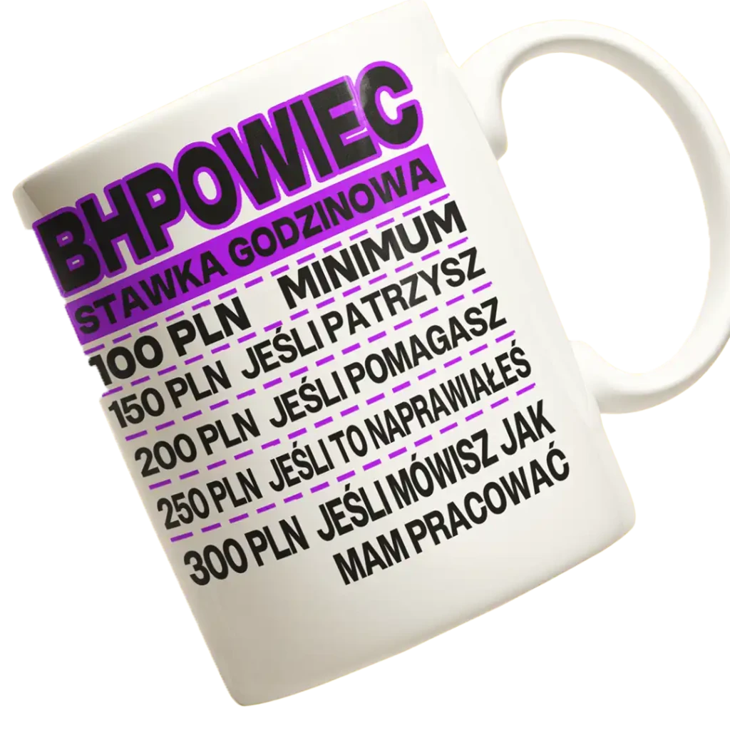 Kubek BHPowiec cennik usług