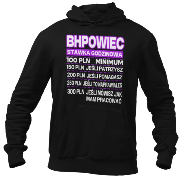 Bluza BHPowiec cennik usług.
