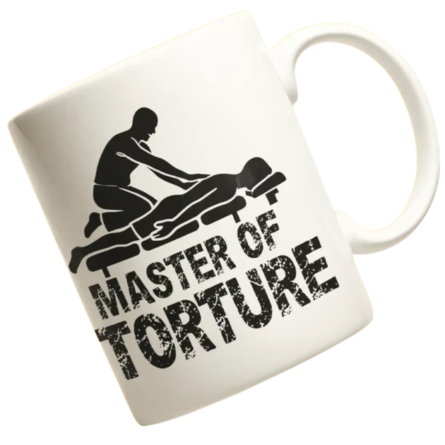Kubek master of torture dla fizjoterapeuty
