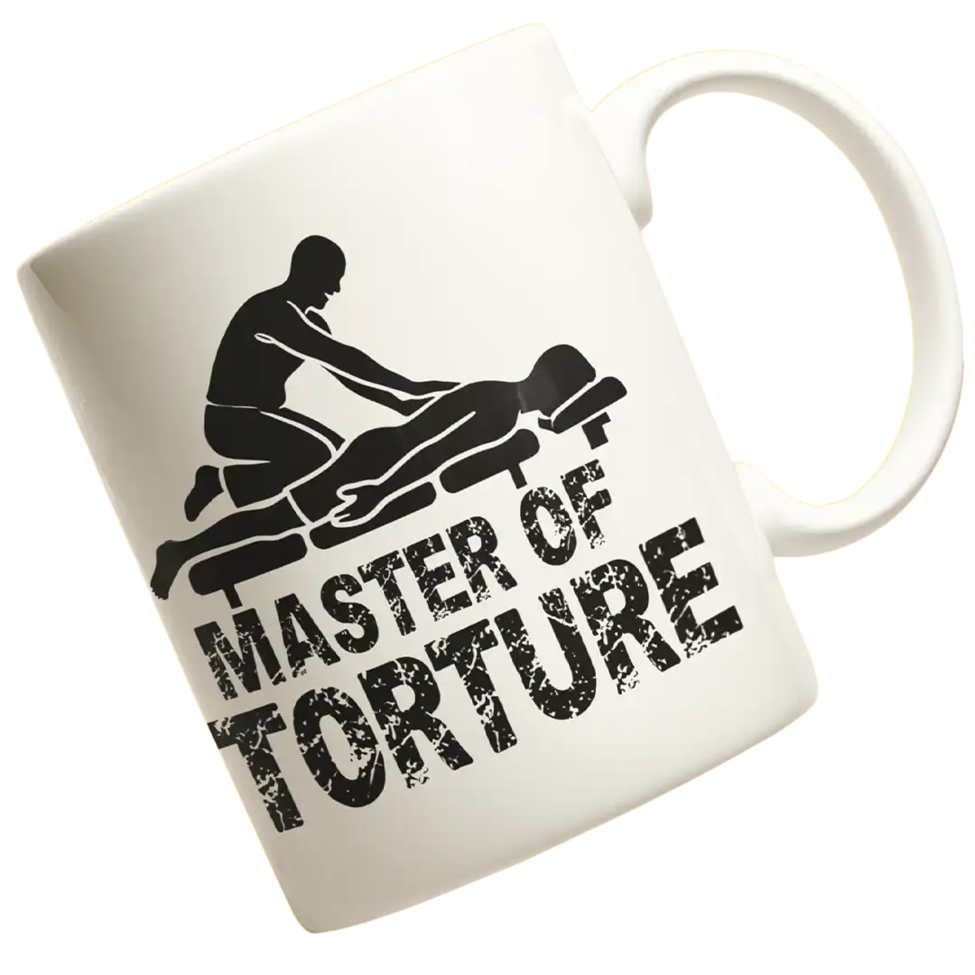 Kubek master of torture dla fizjoterapeuty