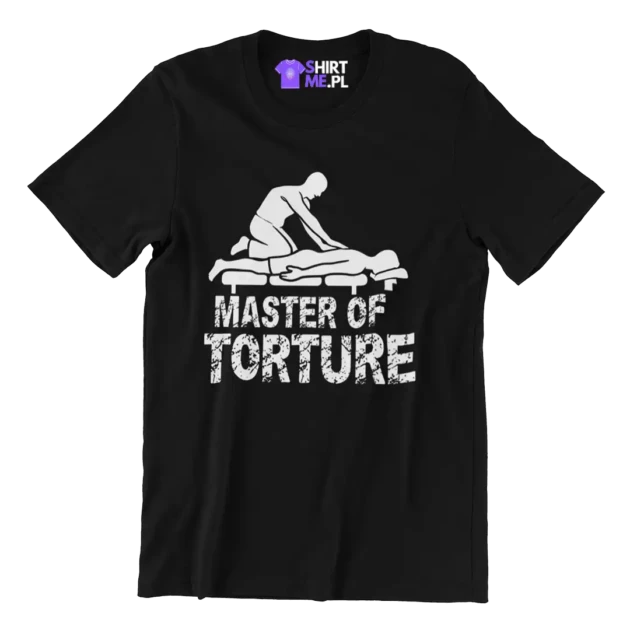 Koszulka dla masażystki master of torture
