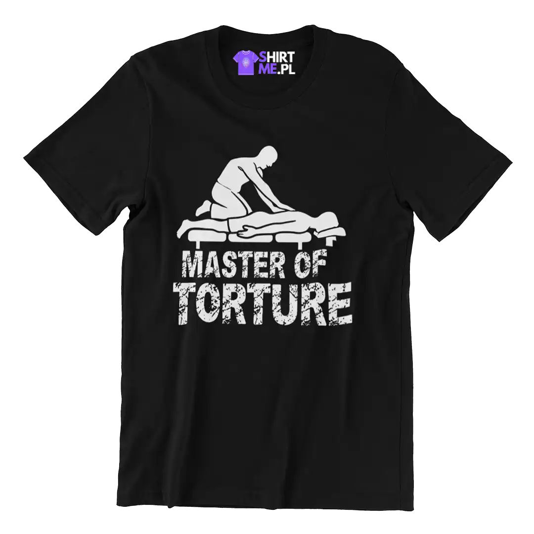 Koszulka dla masażystki master of torture