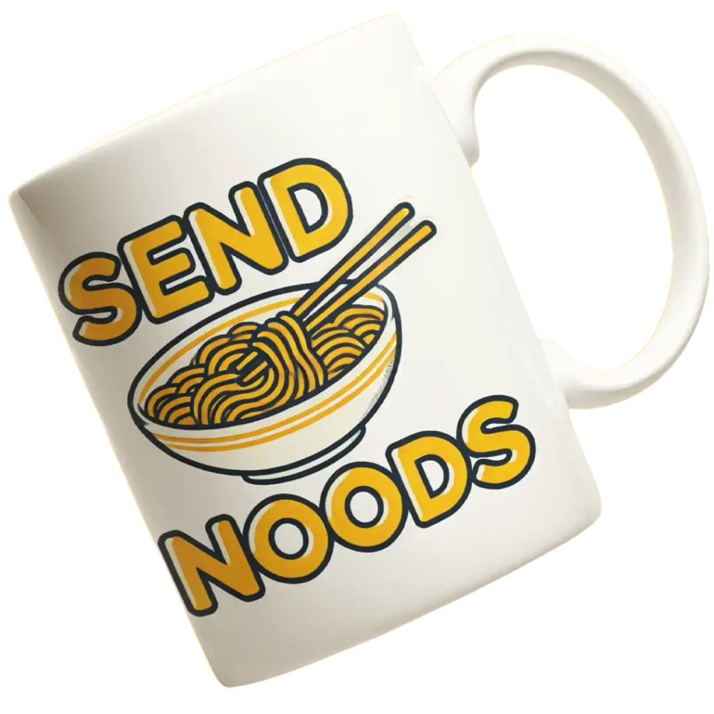 Kubek send noods