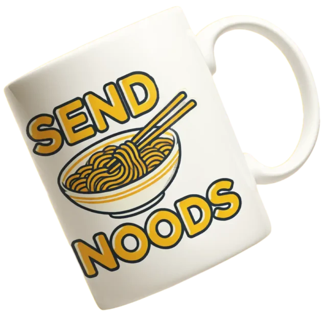 Kubek send noods