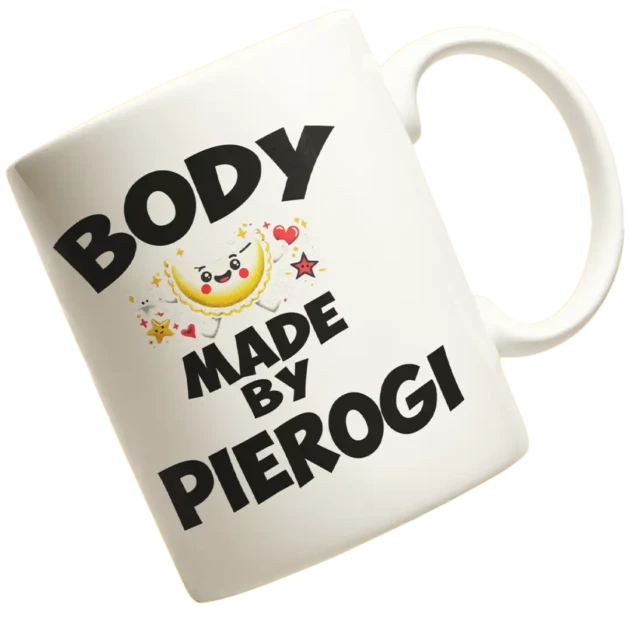 Kubek body made by pierogi