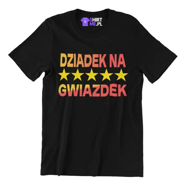 kubek DZIADEK NA PIĘĆ GWIAZDEK