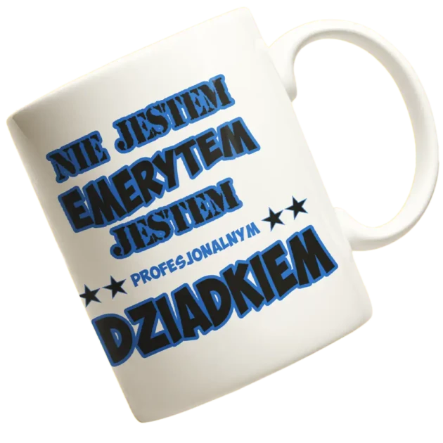 KUBEK nie jestem emerytem, jestem profesjonalnym dziadkiem