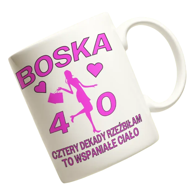 Kubek na 40 urodziny