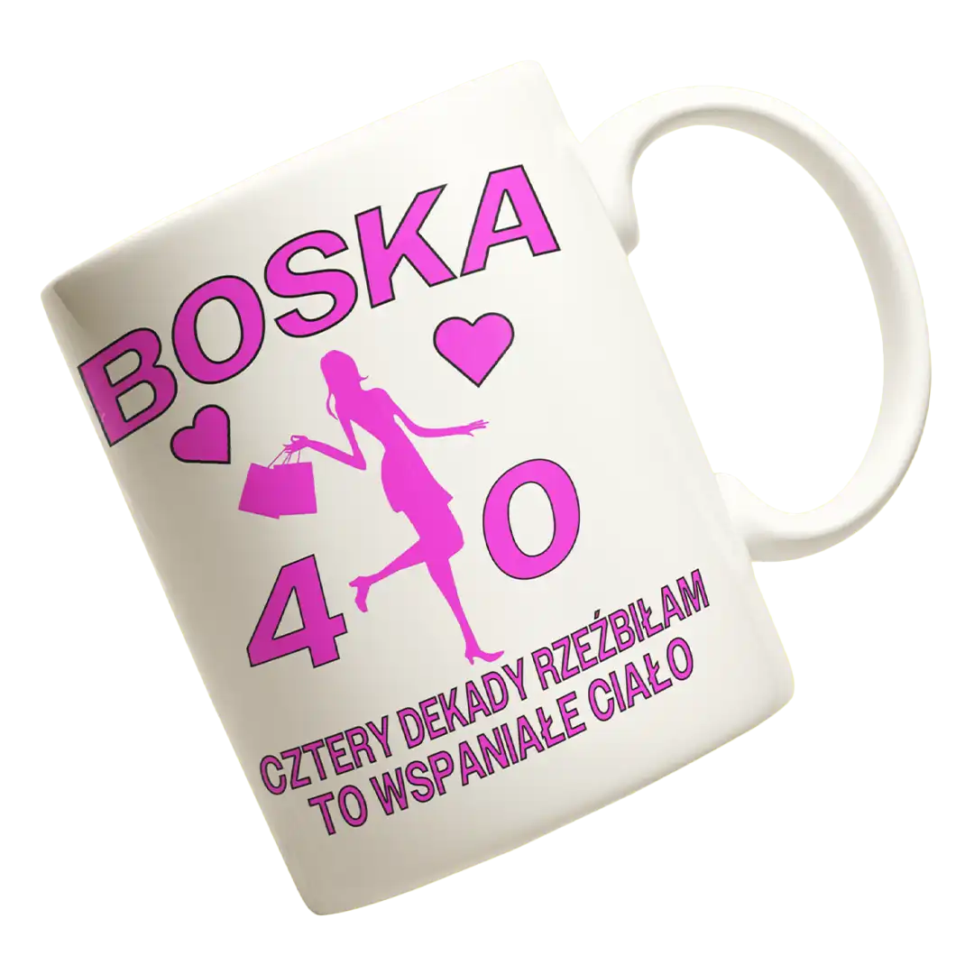 Kubek na 40 urodziny