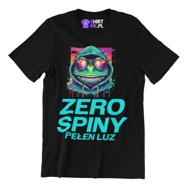 Koszulka zero spiny pełen luz