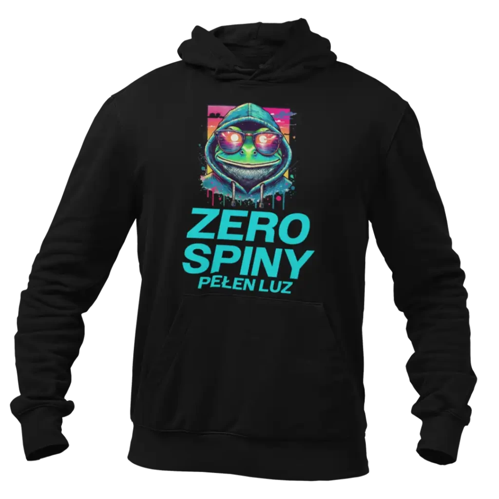 Bluza zero spiny pełen luz