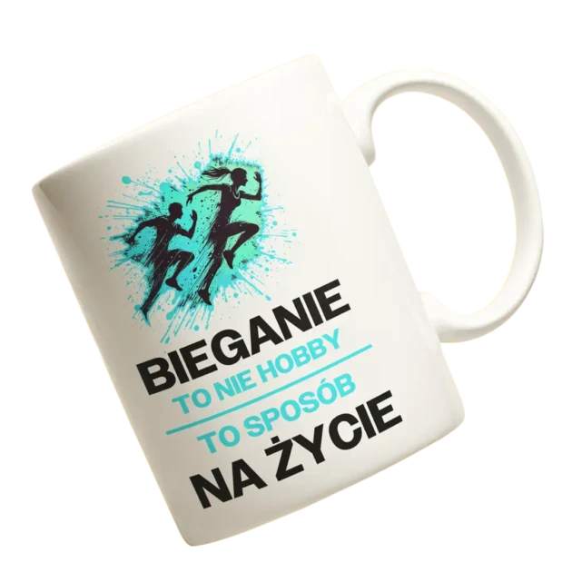Kubek bieganie to nie hobby to sposób na życie
