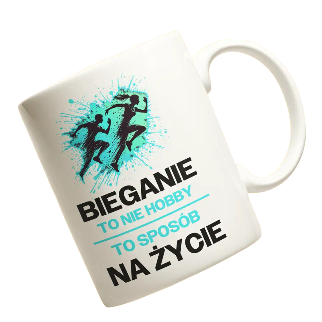 Kubek bieganie to nie hobby to sposób na życie
