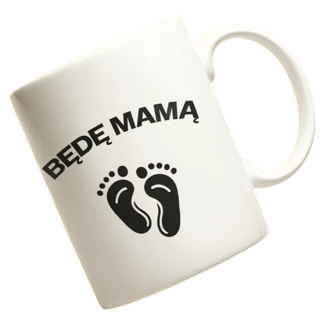 Kubek dla przyszłej mamy- będę mamą