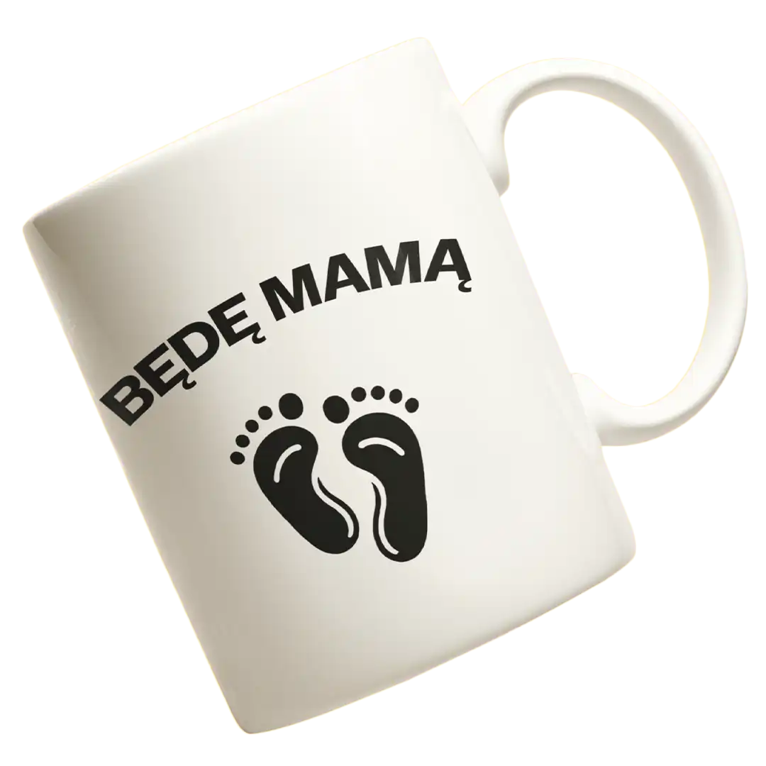 Kubek dla przyszłej mamy- będę mamą