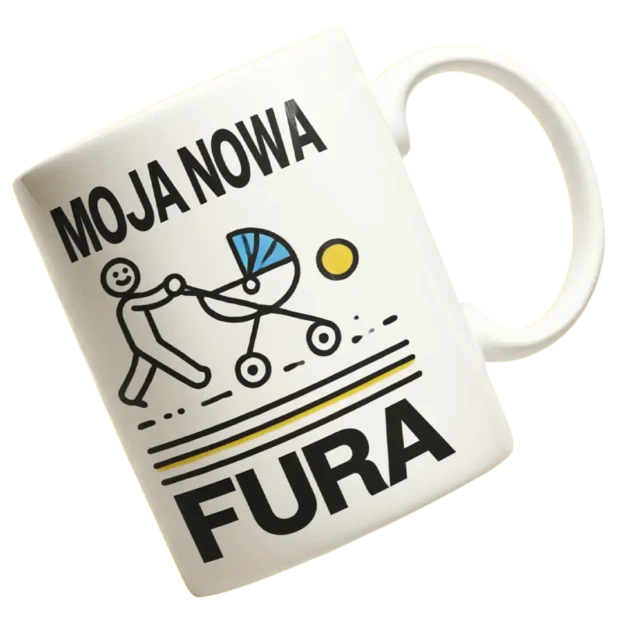 Kubek dla przyszłych rodziców- moja nowa fura