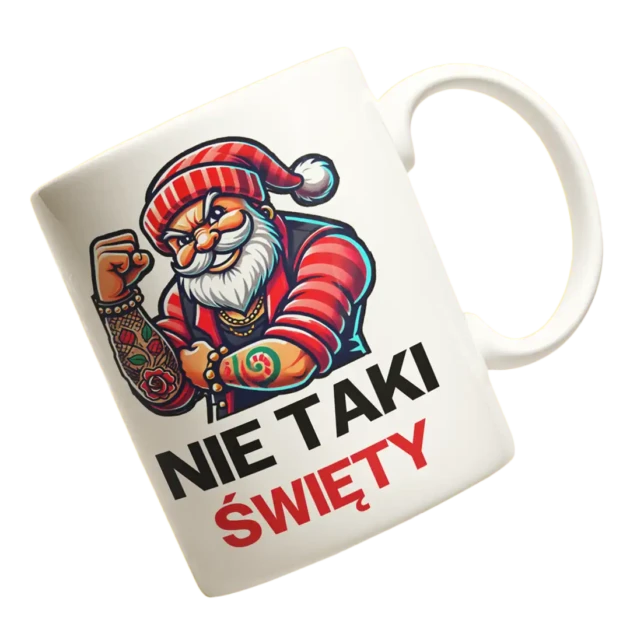 Kubek świąteczny- nie taki święty