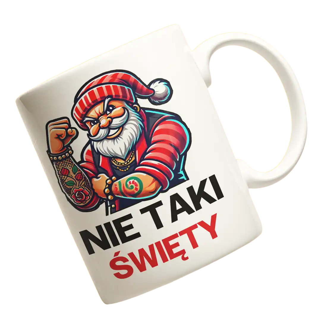 Kubek świąteczny- nie taki święty