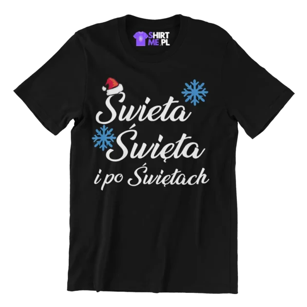 Koszulka święta, święta i po świętach