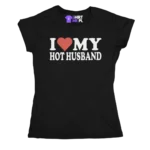 Koszulka dla żony- i love my hot husband