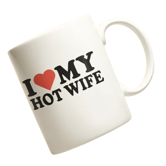 Kubek dla męża - i love my hot wife