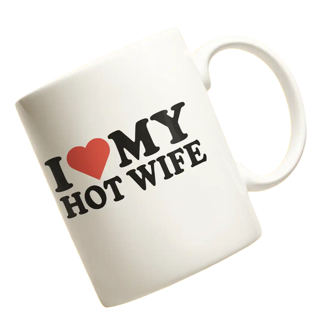 Kubek dla męża - i love my hot wife