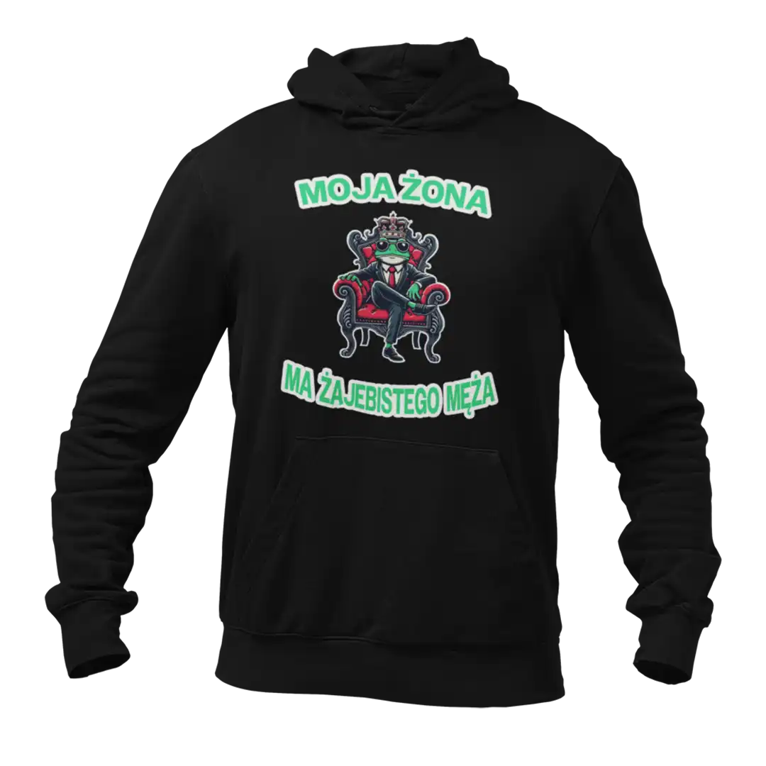 Bluza dla męża- moja żona ma żajebistego męża