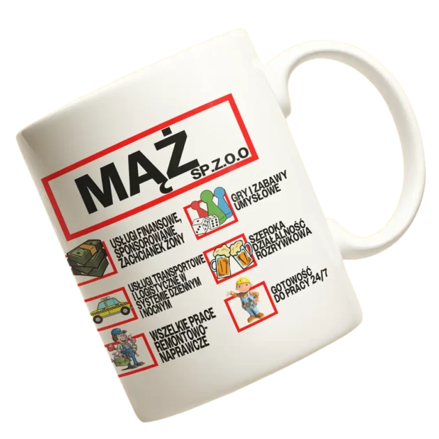 Kubek mąż sp.z.o.o