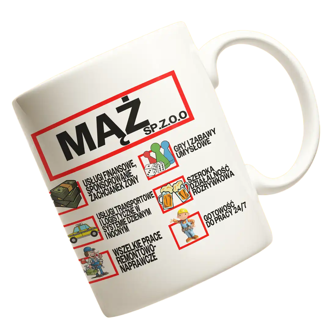 Kubek mąż sp.z.o.o