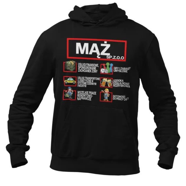 Bluza dla męża -mąż sp.z.o.o
