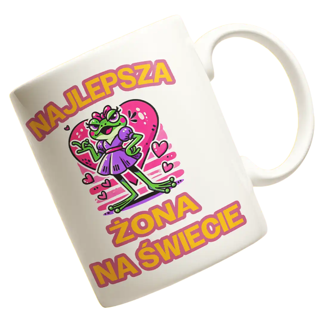 Kubek dla żony- najlepsza żona na świecie