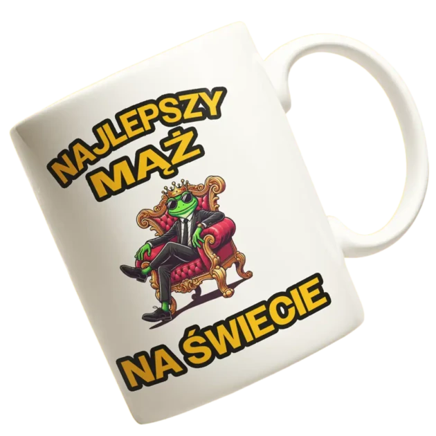 Kubek dla męża -najlepszy mąż na świecie