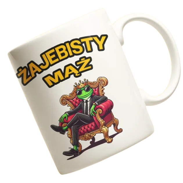 Kubek dla męża- żajebisty mąż