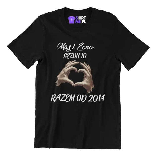 Koszulka mąż i żona razem od