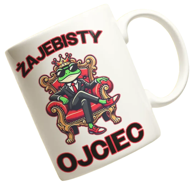 Kubek dla taty żajebisty ojciec