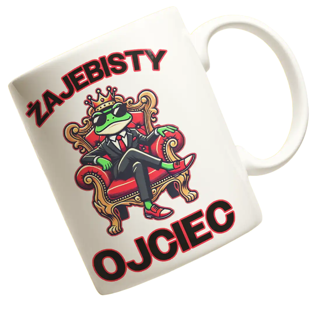 Kubek dla taty żajebisty ojciec