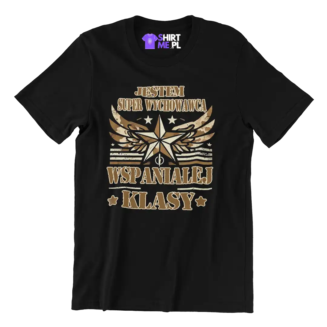 Koszulka jestem super wychowawcą wspaniałej klasy