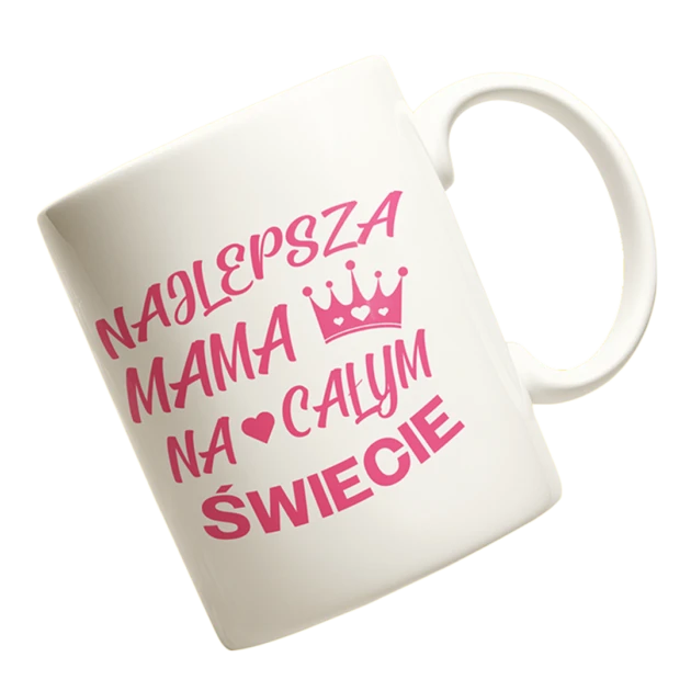 Kubek najlepsza mama na całym świecie