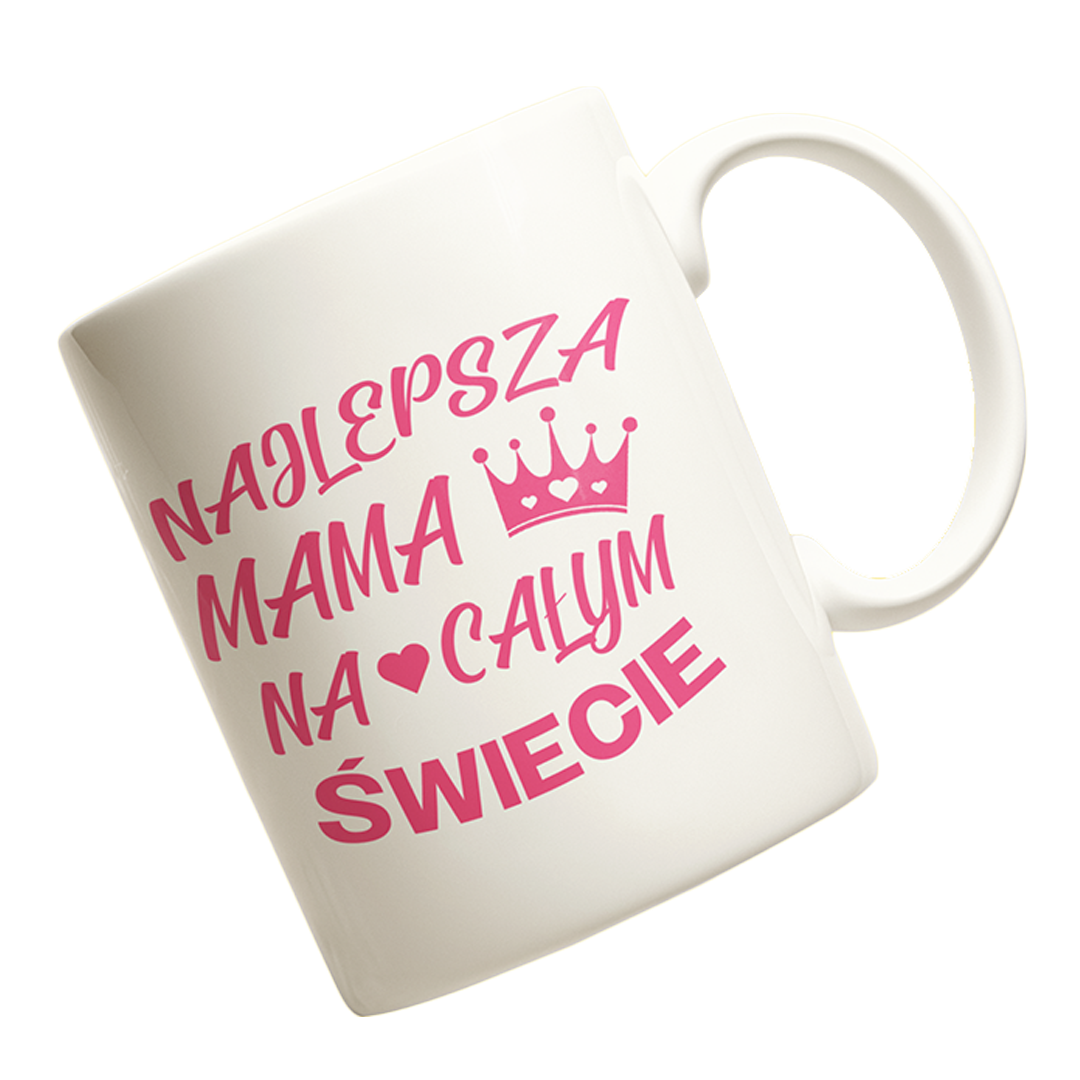 Kubek najlepsza mama na całym świecie