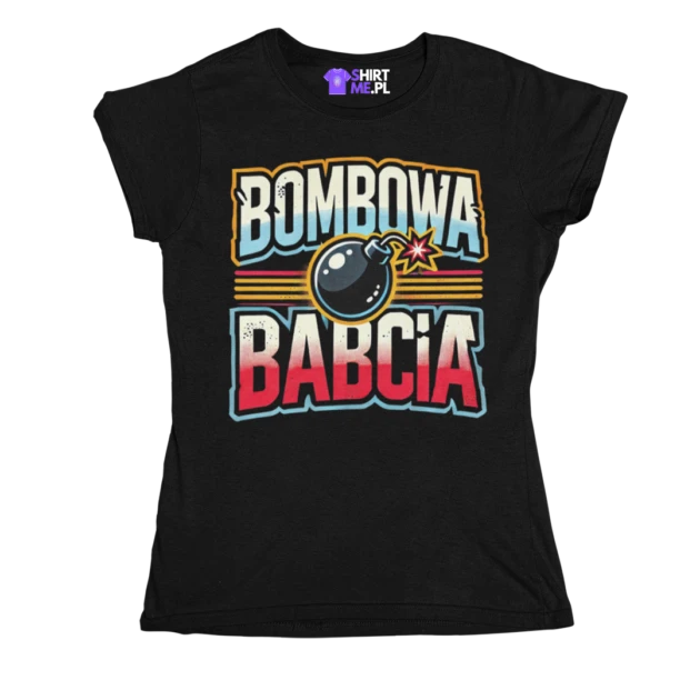 Koszulka bombowa babcia