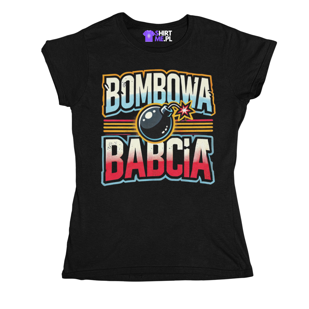 Koszulka bombowa babcia
