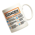 Kubek super dziadek firma roku