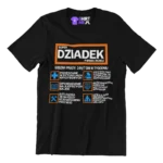 Koszulka super dziadek firma roku