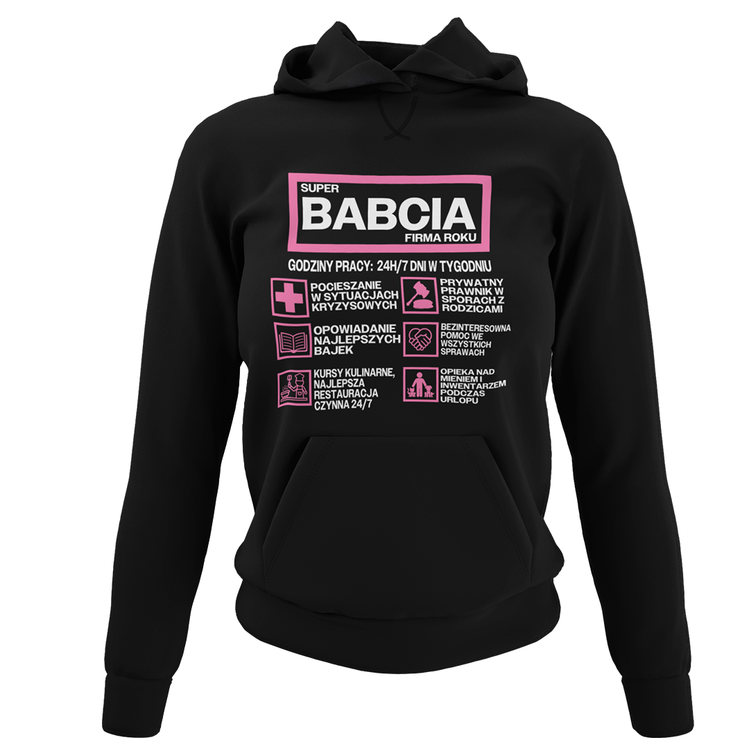 Bluza super babcia firma roku