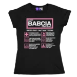 Koszulka super babcia firma roku