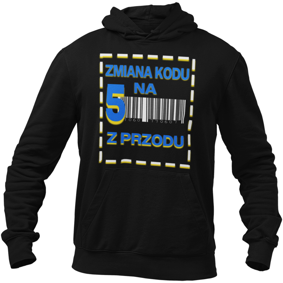 Bluza na 50 urodziny -zmiana kodu na 5 z przodu