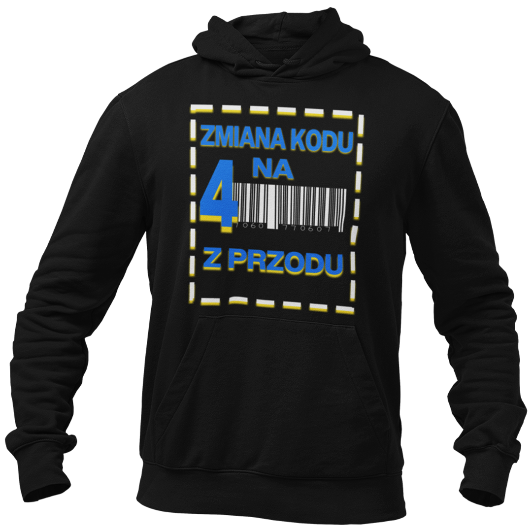 Bluza na 40 urodziny -zmiana kodu na 4 z przodu
