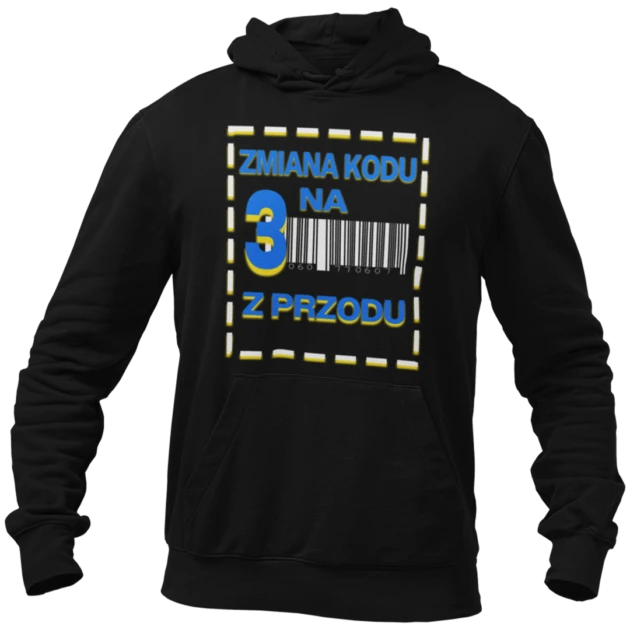 Bluza na 30 urodziny -zmiana kodu na 3 z przodu