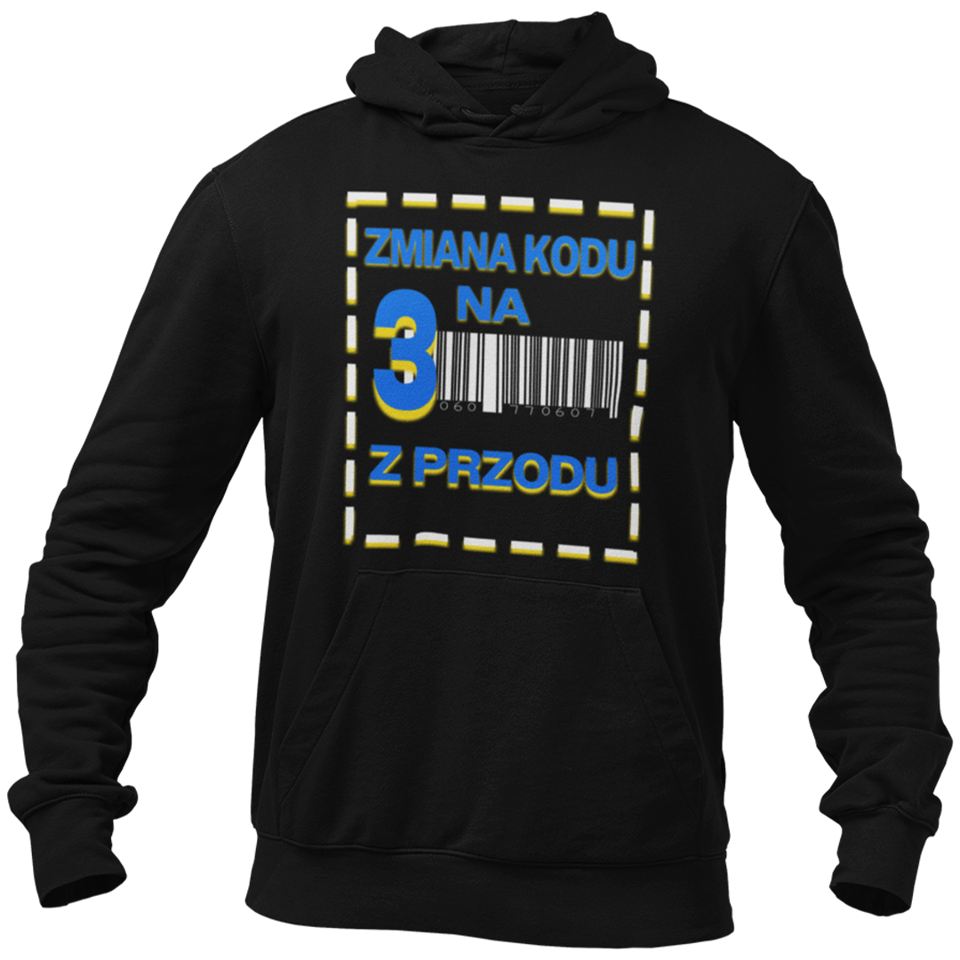 Bluza na 30 urodziny -zmiana kodu na 3 z przodu